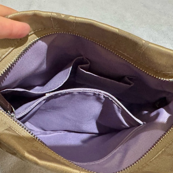 Coach Tan and Brown Signature Shoulder Bag - Picture 5 of 11